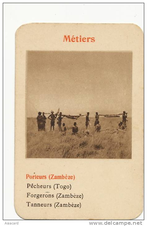 Metiers Zambeze Forgerons Porteurs Tanneurs - Sambia