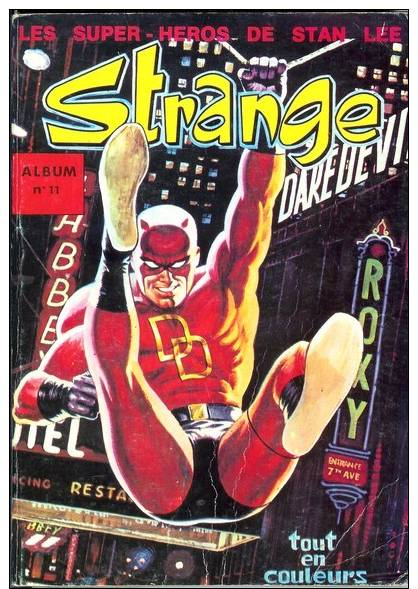 Strange Les Supert Heros De Stan Lee - Receuil N°11 - N° 32, 33, 34 - Format Moyen - Bon état - LUG 1972 - Strange