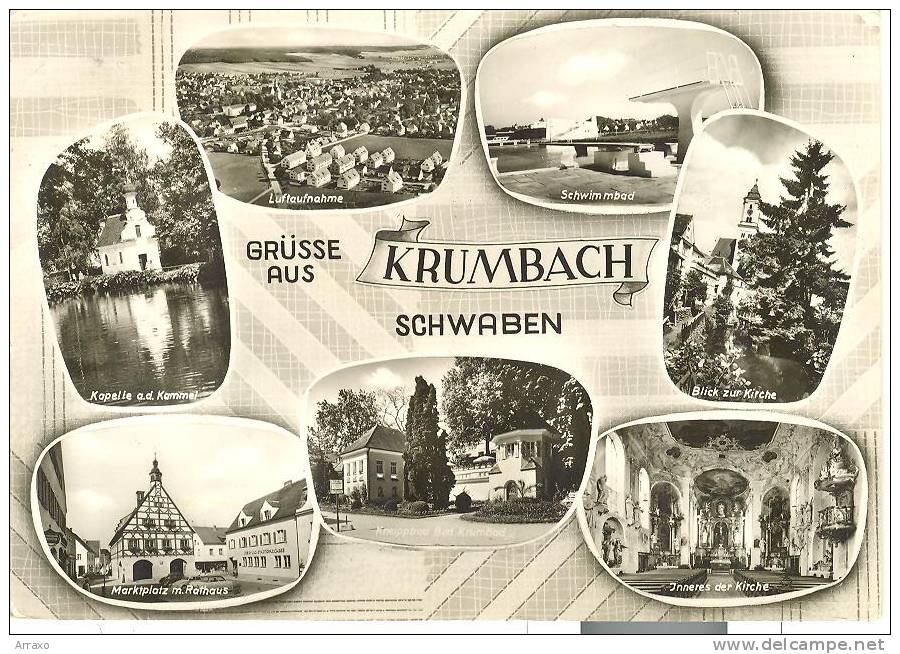 GER074 - Krumbach Schwaben - Grusse Aus - Krumbach