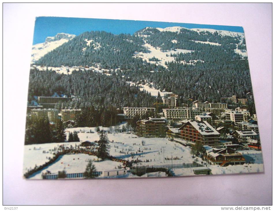 EL- CRANS S/SIERRE..VUE PARTIELLE EN DIRECTION DE PLANS-MAYENS.. - Crans