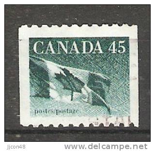 Canada  1995  Definitives; Flag  (o) - Coil Stamps