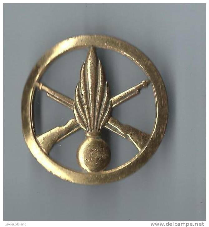 Insigne De Béret/Ancien/Armée Française/Infanterie/Rich Et Livry Gargan/Vers 1960      IB36 - Esercito