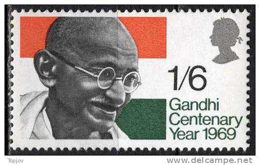 G.B. - MAHATMA  GANDHI - **MNH - 1969 - Mahatma Gandhi