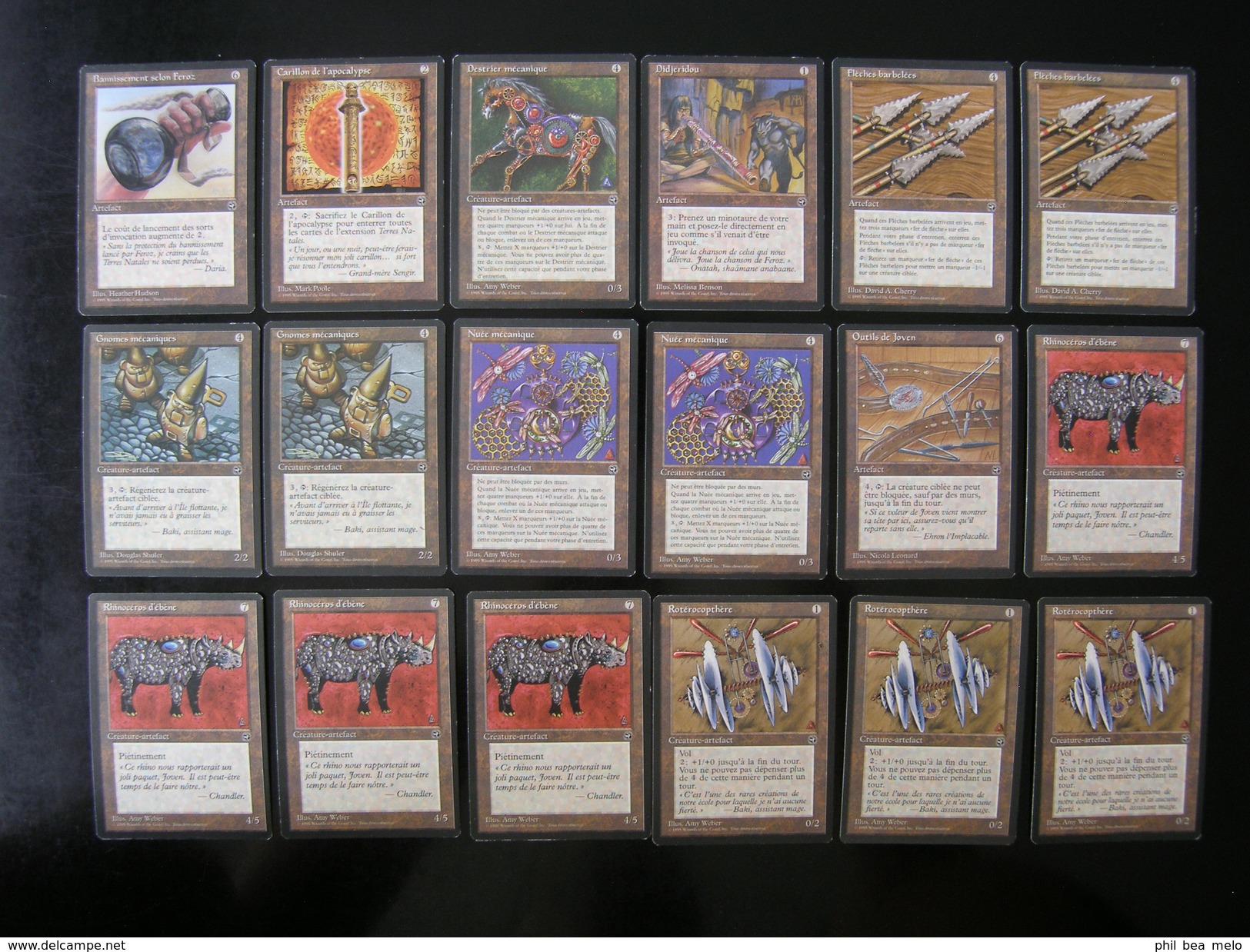 CARTE MAGIC THE GATHERING - TERRES NATALES - LOT 232 CARTES - VOIR PHOTOS ET DESCRIPTION - Lots