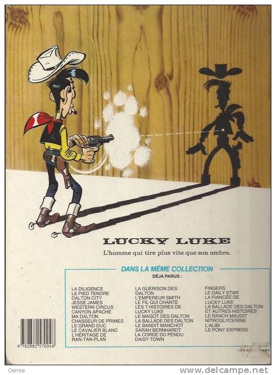 Les Aventures De Lucky Luke °°°°le Pony Express - Lucky Luke