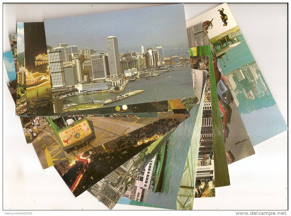 Lot  De 14 Cpm De  Hong Kong - 5 - 99 Postcards