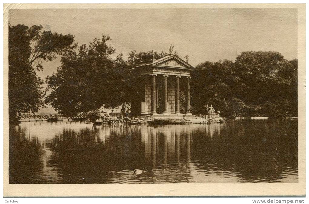 Roma – Villa Borghese – Il Giardino Del Lago - Parcs & Jardins