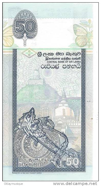 Sri Lanka 50 Rupees - Sri Lanka