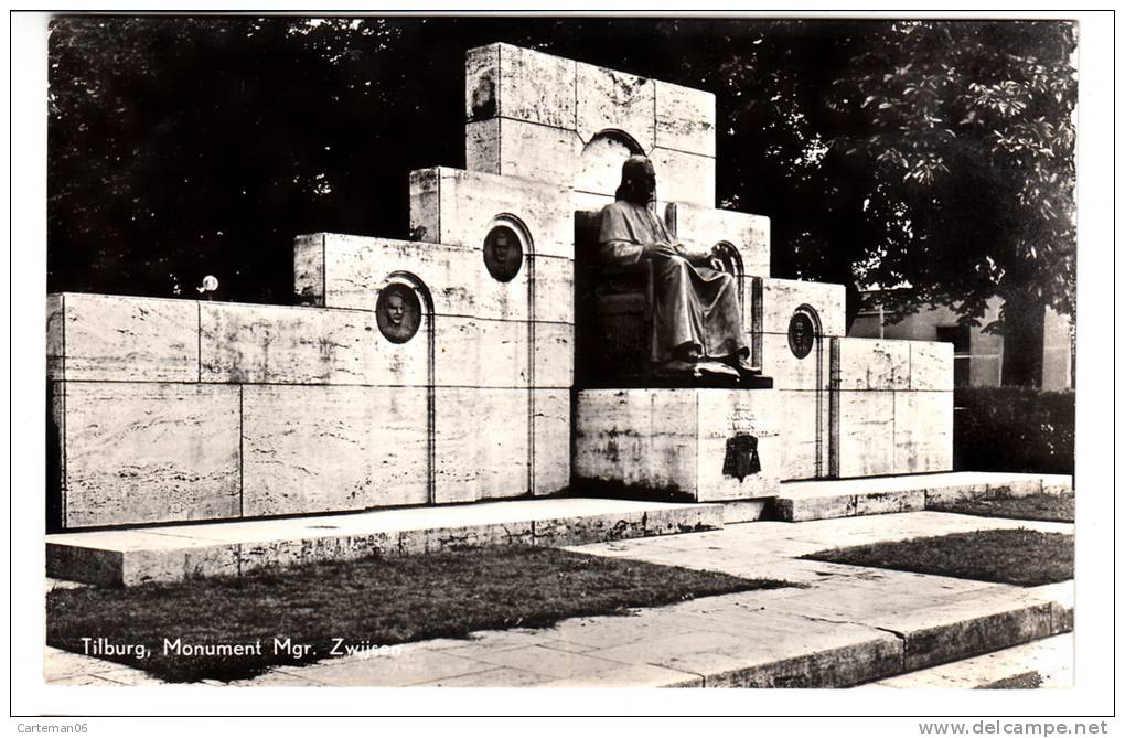 Pays Bas - Tilburg, Monument Mgr. Zwijsen - Tilburg