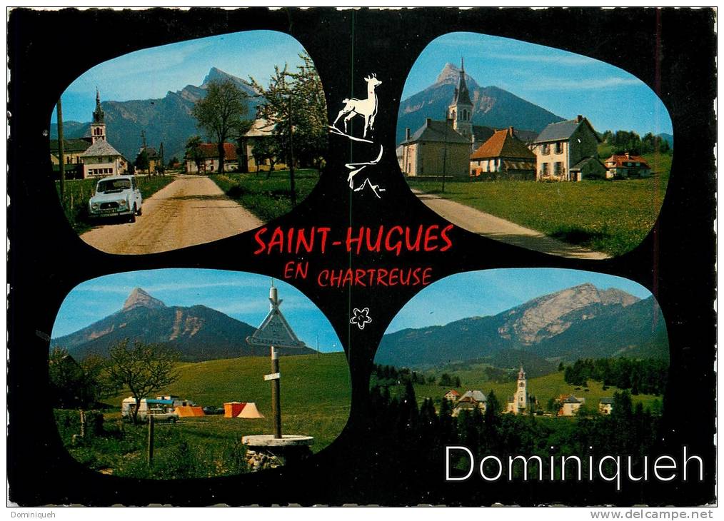 Saint Hugues En Chartreuse Multivues  Voiture 4L - Autres & Non Classés