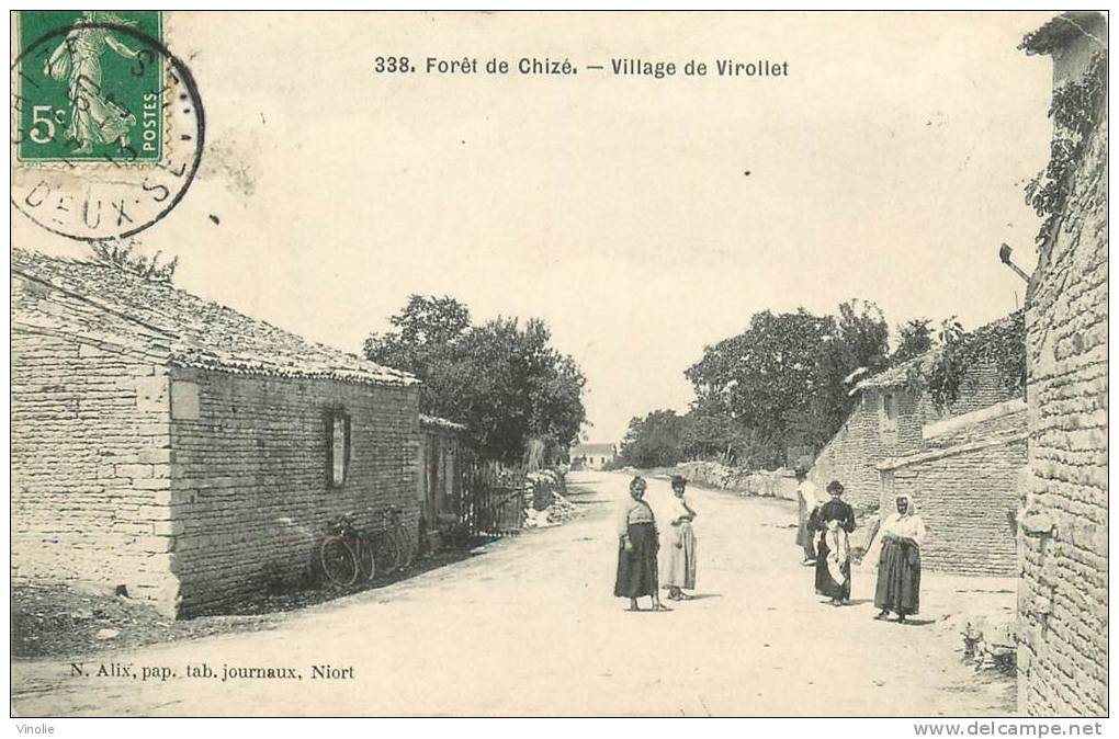 Réf : C-13-133 : Forêt De Chizé Village De Virollet - Brioux Sur Boutonne