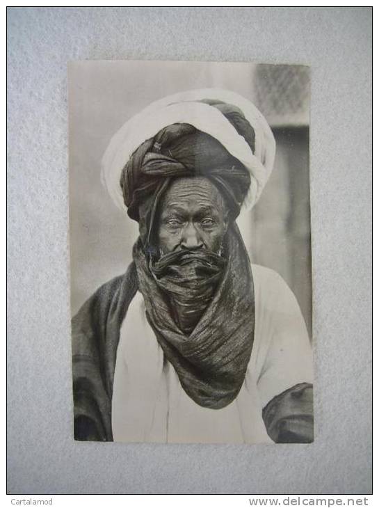 AFRIQUE - Niger - Chef De Canton PEUL - Photo -carte N&b Brillant - Niger