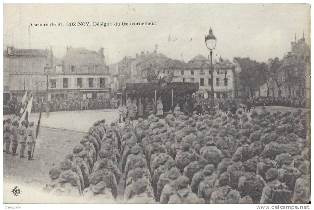 31Ab    16 Cognac Discours De Mr Bozinov Délégué Du Gouvernement - Cognac