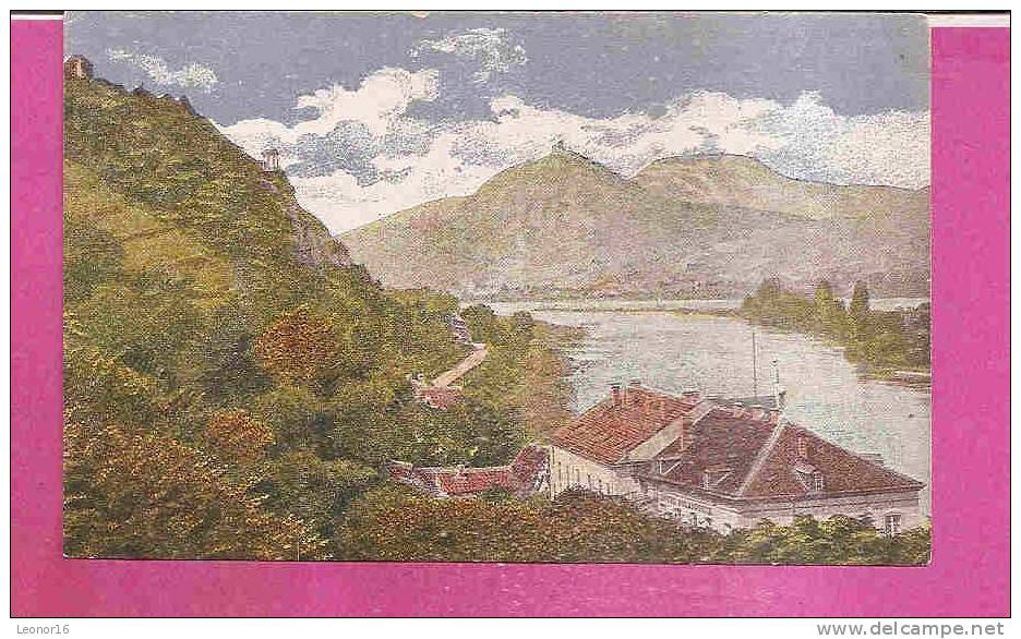 REMAGEN -   ** ROLANDSECK Mit AUSSICHT AUF SIEBENGEBIRGE U. INSEL **    -   Verlag :k;walter 6 Diehl Aus Mainz  -   N°/ - Remagen