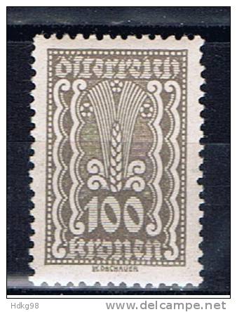 A+ Österreich 1922 Mi 378 Mnh Ähre - Unused Stamps