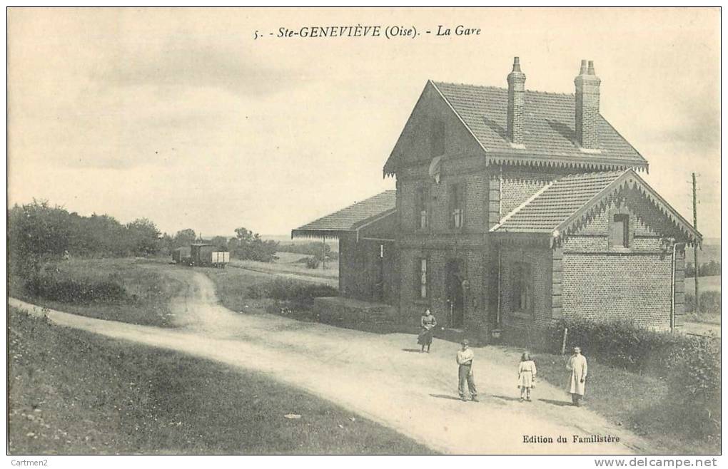 SAINTE GENEVIEVE LA GARE OISE 60 - Sainte-Geneviève