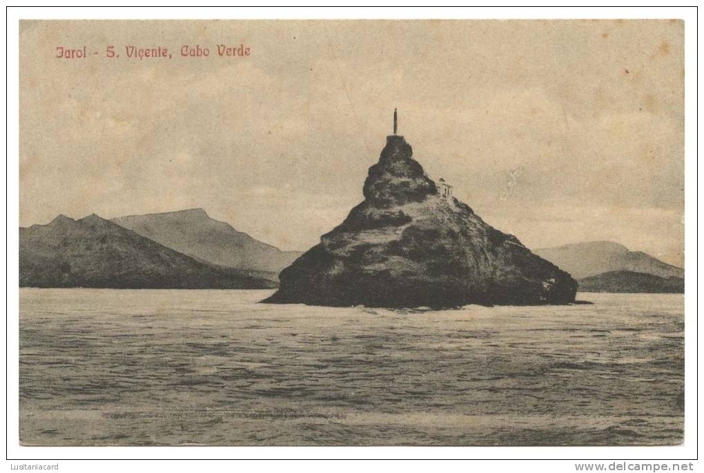 SÃO VICENTE -FAROIS - Farol  Carte Postale - Cape Verde