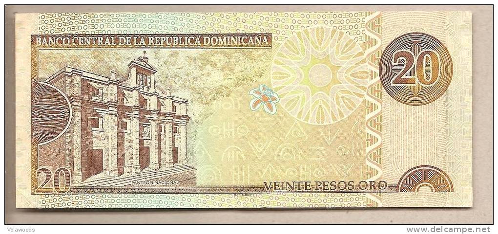 Rep. Dominicana - Banconota Circolata Da 20 Pesos - 2002 - República Dominicana