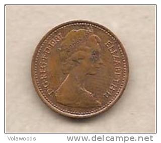 Regno Unito - Moneta Circolata Da 1/2 Penny Km914 - 1981 - 1/2 Penny & 1/2 New Penny