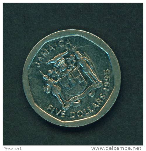 JAMAICA - 1995 $5 Circ. - Giamaica