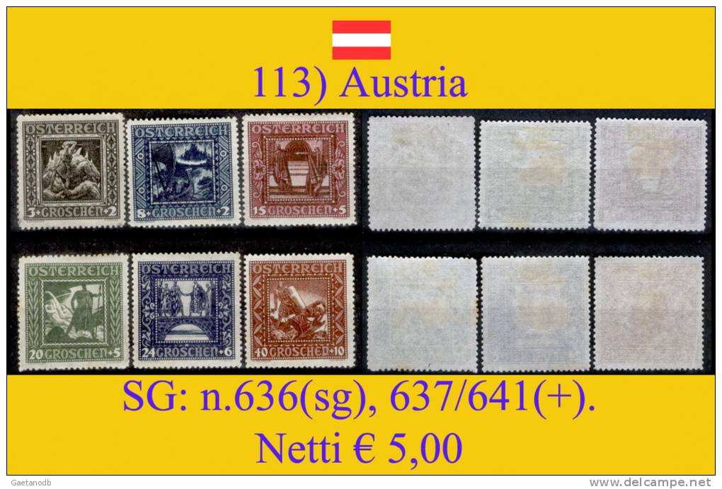 Austria-113 - Ongebruikt