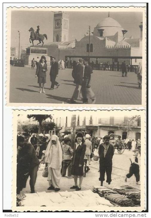 Très Beau Lot De 29  Photos - Algérie -Alger -  Constantine - Maison Carrée - Autres à Identifier - Marché - Souk - Lieux
