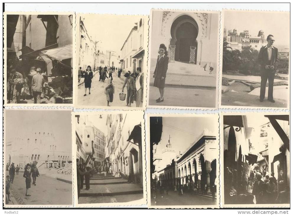 Très beau lot de 29  Photos - Algérie -Alger -  Constantine - Maison Carrée - Autres à identifier - Marché - Souk