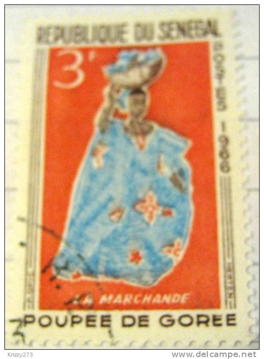 Senegal 1966 Goree Puppets The Peddlar 3f - Used - Used Stamps