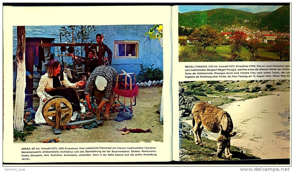 Reiseführer Chalkidiki - Der Garten Griechenlands - Mit Beschreibung Und Zahlreichen Farbfotos Illustriert - Grèce
