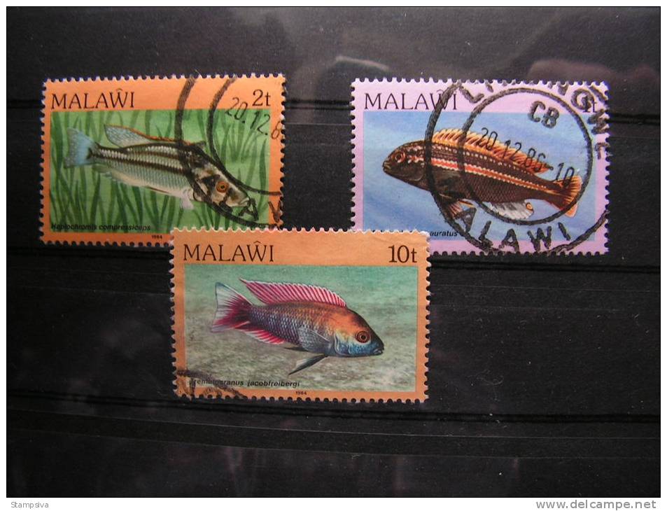 == Malawi Fische Lot - Malawi (1964-...)