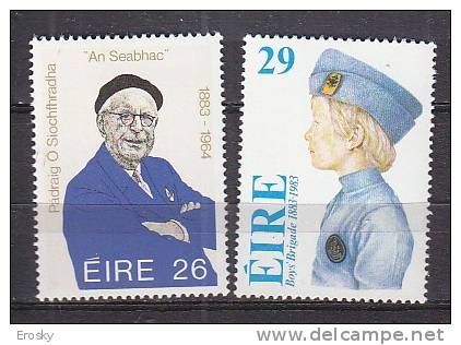 Q0881 - IRLANDE IRELAND Yv N°502/03 ** - Unused Stamps