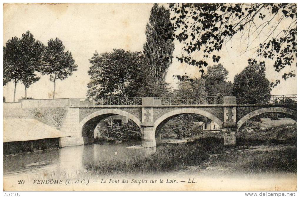 - VENDOME - Le Pont Des Soupirs Sur Le Loir -14181- - Vendome
