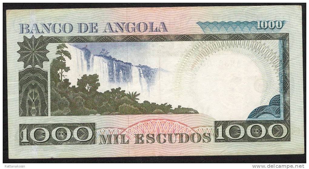 ANGOLA 108 1000 ESCUDOS  1973  #AR   XF NO P.h. !!! - Angola