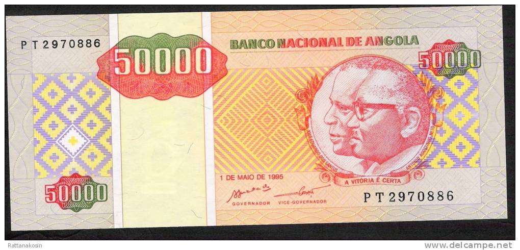 ANGOLA 138   50.000 KWANZAS   1995  #PT   UNC. - Angola