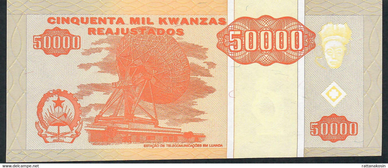 ANGOLA 138   50.000 KWANZAS   1995  #PT   UNC. - Angola