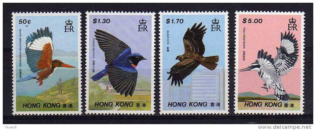 Hong Kong - 1988 - Birds - MNH - Nuevos