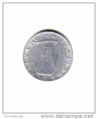 ITALY    5  LIRE  1955  (KM # 92) - 5 Lire