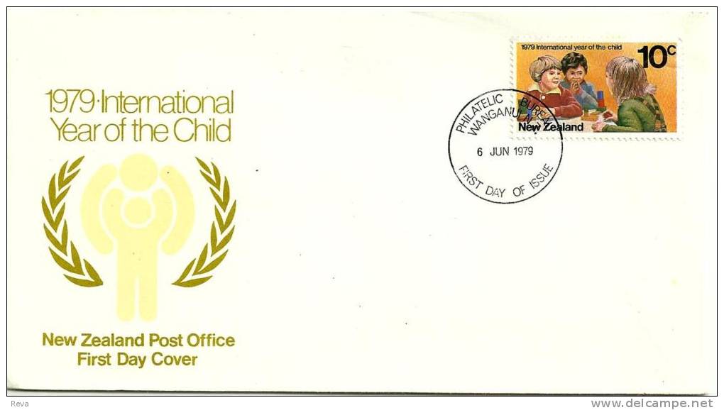 NEW ZEALAND FDC INTERNATIONAL YEAR OF THE CHILD WOMAN SET OF  STAMP  DATED 06-06-1979 CTO SG? READ DESCRIPTION !! - Other & Unclassified