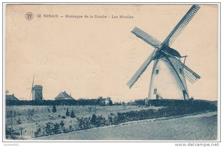 17727g MOULIN à VENT - CHAMPS De CULTURE - Montagne De La Cruche - Renaix - Ronse