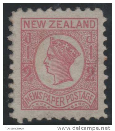 NUEVA ZELANDA 1873 - Yvert #37 - MLH * - Unused Stamps