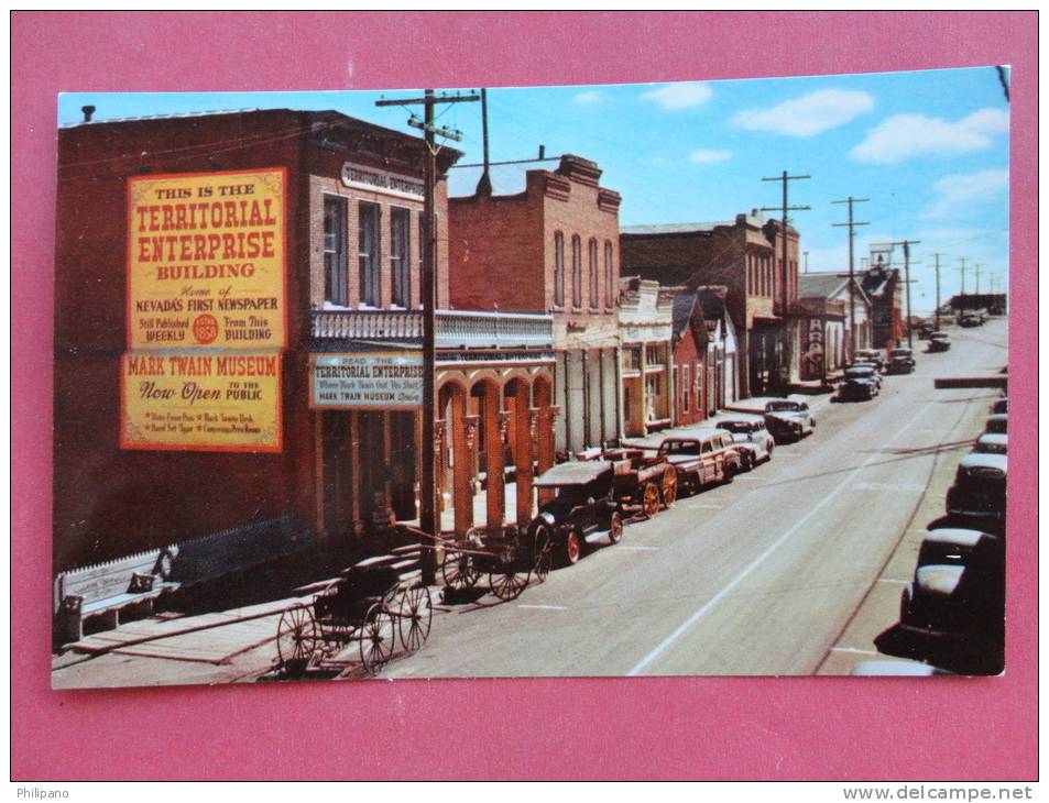 - Nevada > Virginia City-- Street View With  Classic Autos             Ref 880 - Otros & Sin Clasificación