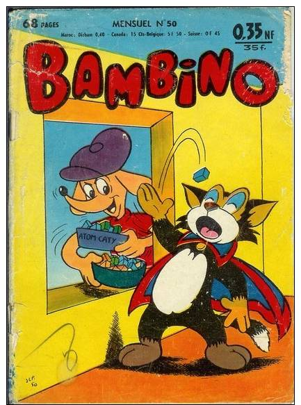 Bambino - N°50 - Jimpy Tombe Malade - Petit Format - Bon état -  NMPP 1962 - Autres & Non Classés