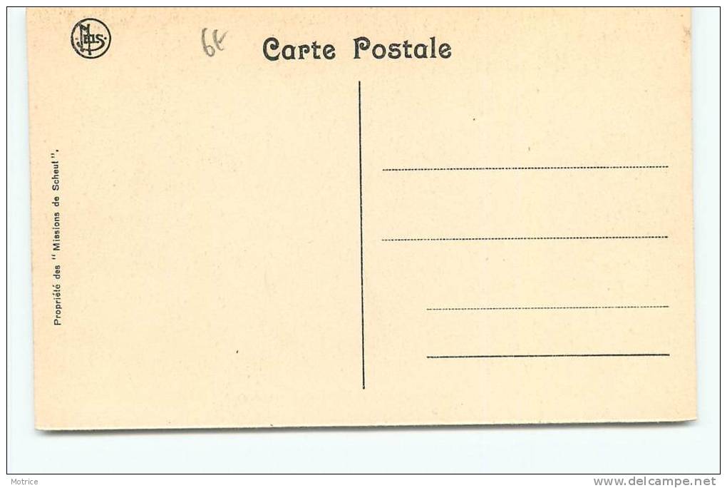 MISSIONS DE SCHEUT  - La Petite Igorotte, En Repos. - Filipinas