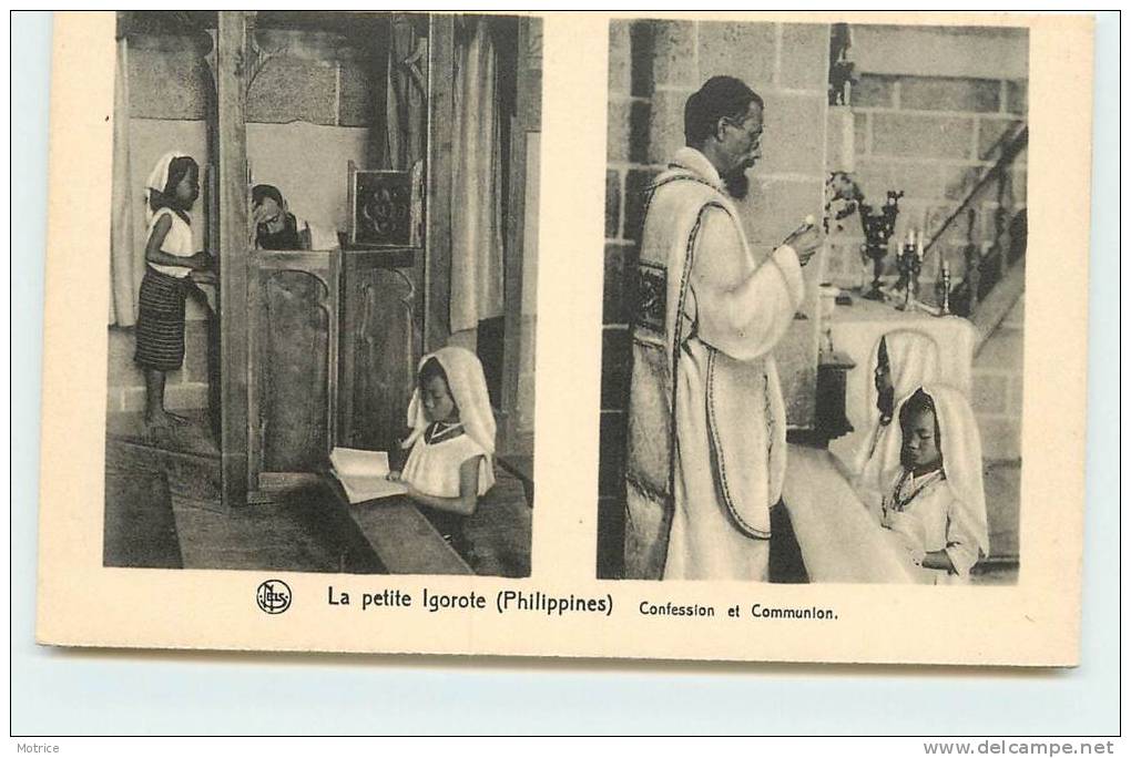 MISSIONS DE SCHEUT  - La Petite Igorotte, Confession Et Communion - Philippines