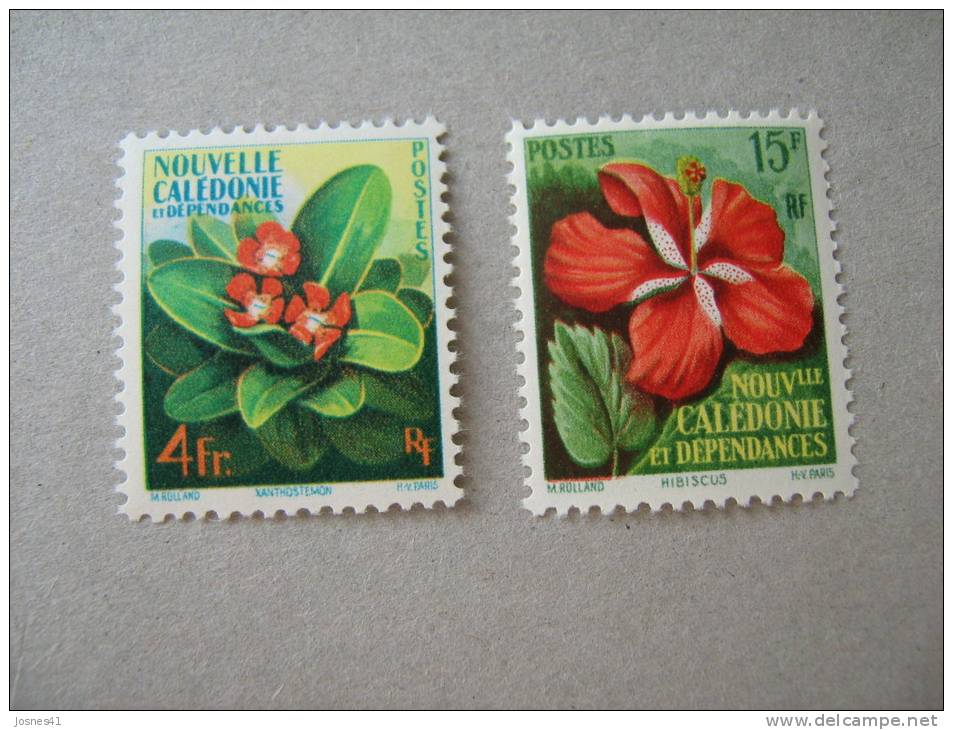 NOUVELLE CALEDONIE   P 288/289 *  *  FLORE - Unused Stamps