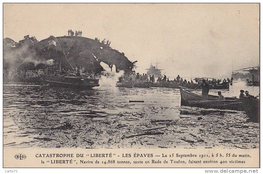 Evènements - Catastrophe - Explosion Bâteau Liberté - Rampen