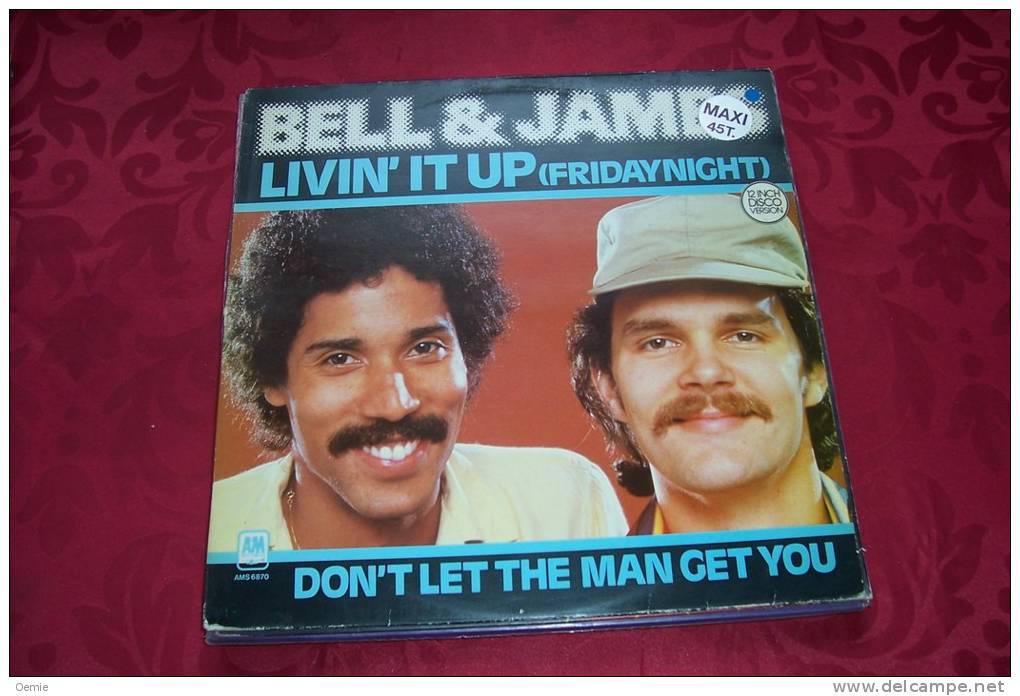 BELL & JAMES  °  DON'T LET THE MAN GET YOU - 45 T - Maxi-Single