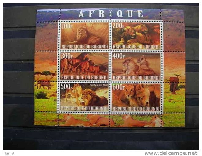 BURUNDI  (**) 5 BLOKS COTE 90,00 € - Unused Stamps