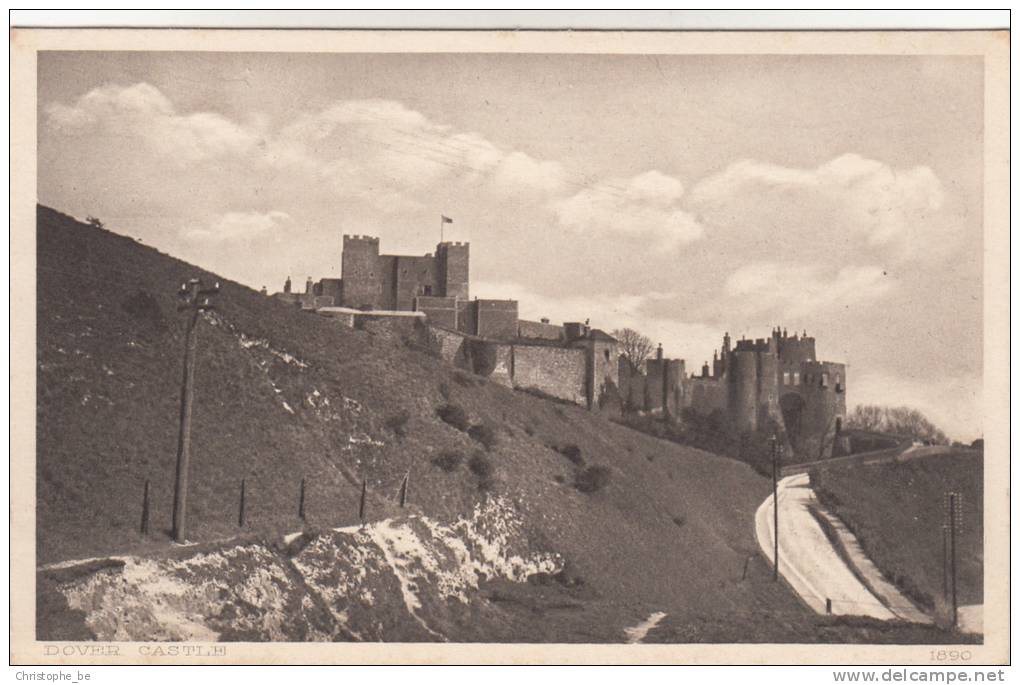 Old Postcard, Dover, Castle (pk9799) - Dover