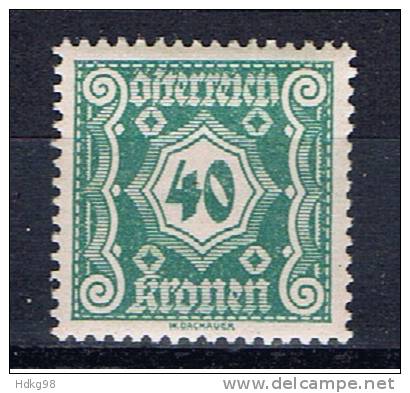 A Österreich 1922 Mi 116 Mnh Portomarke - Postage Due